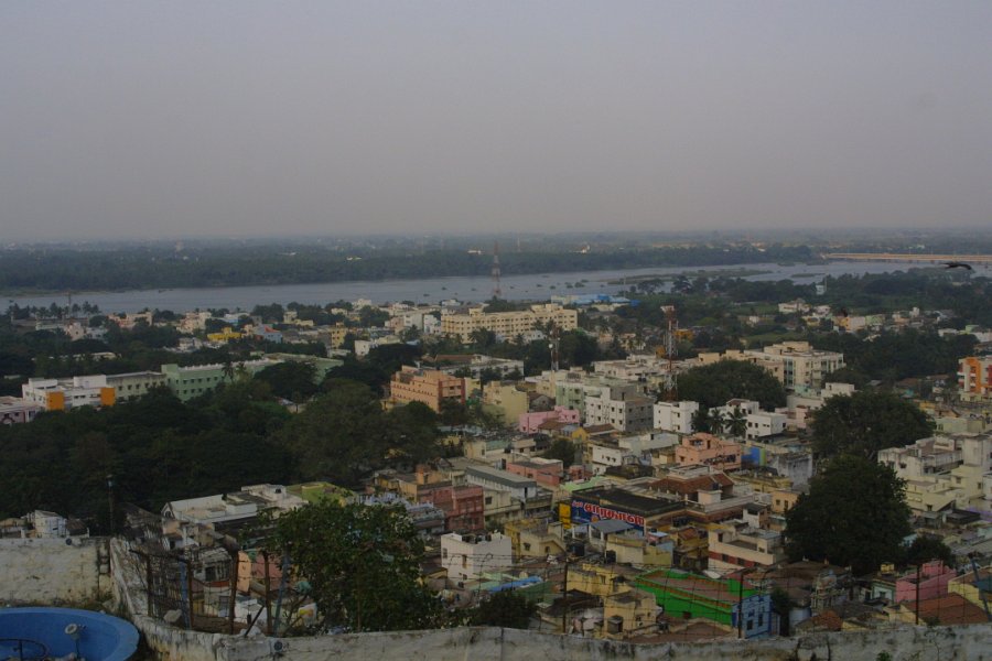 1817000_ViewFromRockFortTemple.jpg - View from the Rock Fort. Thiruchi.