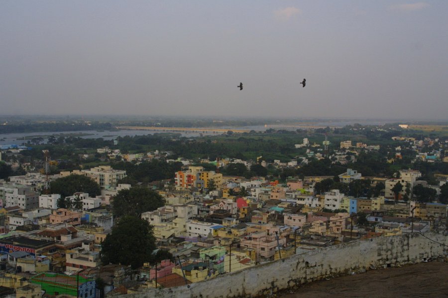 1818000_ViewFromRockFortTemple.jpg - View from the Rock Fort. Thiruchi.