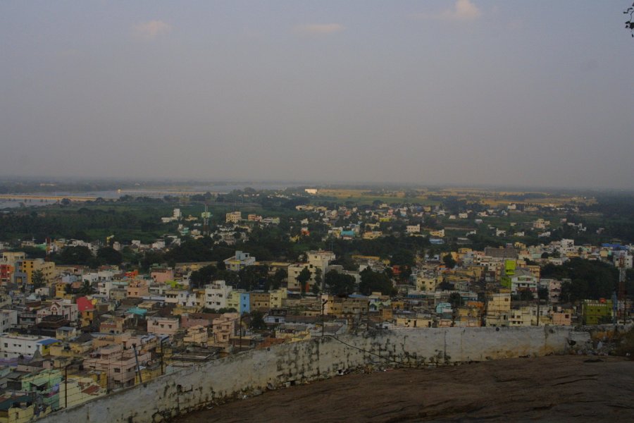 1819000_ViewFromRockFortTemple.jpg - View from the Rock Fort. Thiruchi.