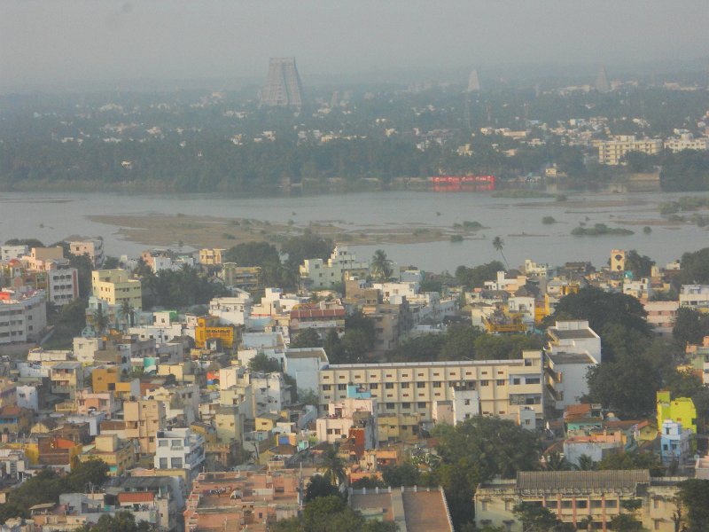 1829946_ViewFromRockFortThiruchi.jpg - View from the Rock Fort. Thiruchi.