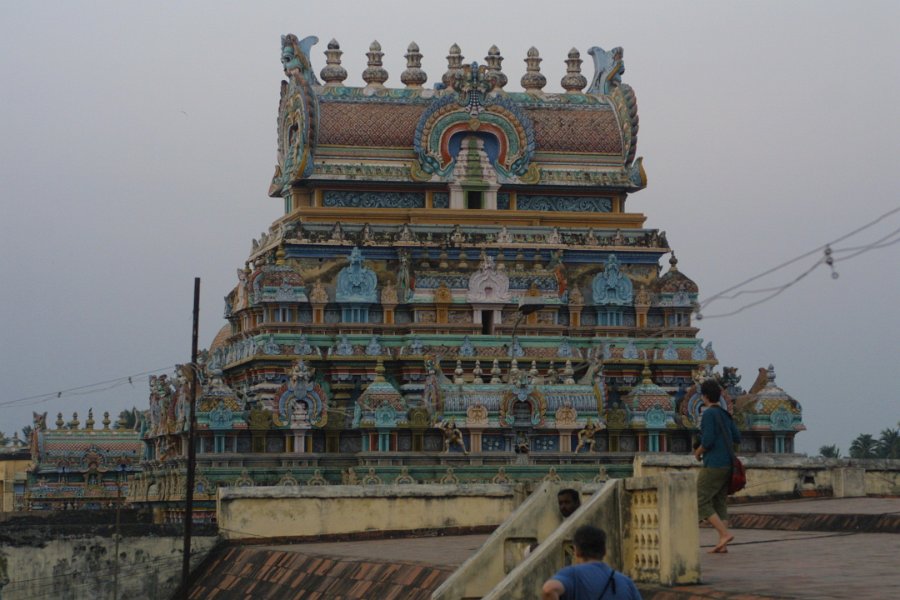 1843000_ViewFromRoofOfRanganathaswamyTemple.jpg - View from the roof of the Ranganathaswamy Temple. Thiruchi.