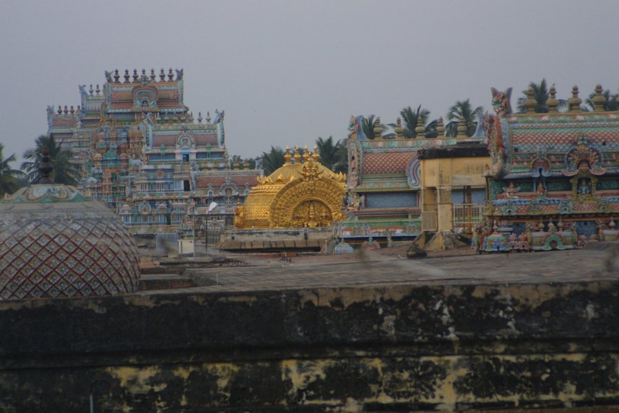 1850000_ViewFromRoofOfRanganathaswamyTemple.jpg - View from the roof of the Ranganathaswamy Temple. Thiruchi.